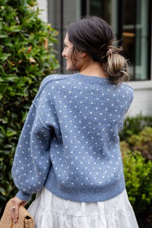 Blue Skies Knit Sweater