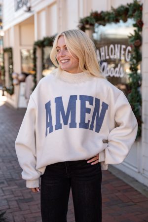 WWJD Reversible Mockneck Sweatshirt